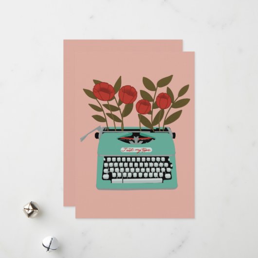 Precies Mijn Type Valentijn Feestdagenkaart (Voorkant / Achterkant in situ)