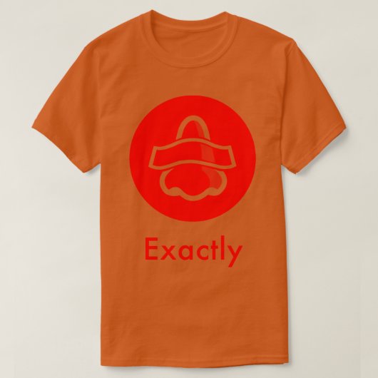 Precies rood op de fles t-shirt (Design voorkant)