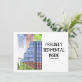 Precies sedimental Inside (Grand Canyon Layers) Kaart (Staand voorkant)