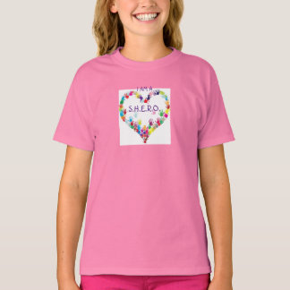 PRECIES SHERO-T-shirt | "I AM A S.H.E.R.O." T-shirt