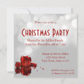 Précieux cadeau de Noël - Invitation de fête (Dos)