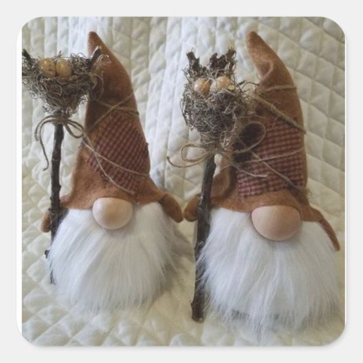 PRÉCIEUX **CHRISTMAS GNOME" STICKER (Devant)