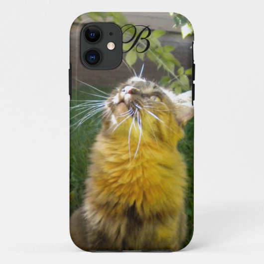 Précieux Kitty Monogram iPhone 5 coque (Dos)