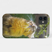 Précieux Kitty Monogram iPhone 5 coque (Dos (Horizontal))