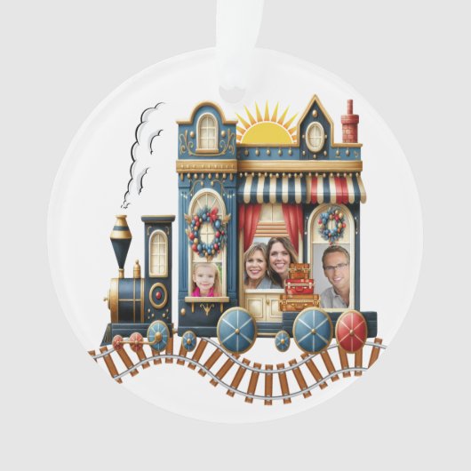 Precious All Occasion Fototrein Ornament (voorkant)