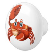 Precious Animals Thema Krab Keramische Knop (Rechts)