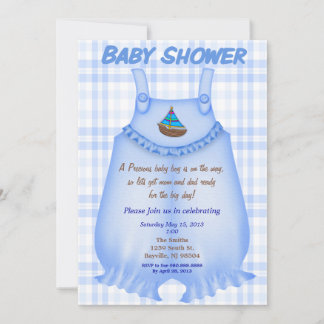 Precious Baby Boy Baby shower Uitnodiging