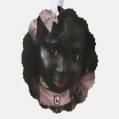 Precious Black Doll Frans Ornament (Links)