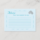 Precious Bundle Boy Baby Shower  Advieskaart (Voorkant)