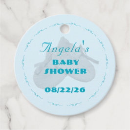 Precious Bundle Boy Baby Shower  Bedankjes Labels