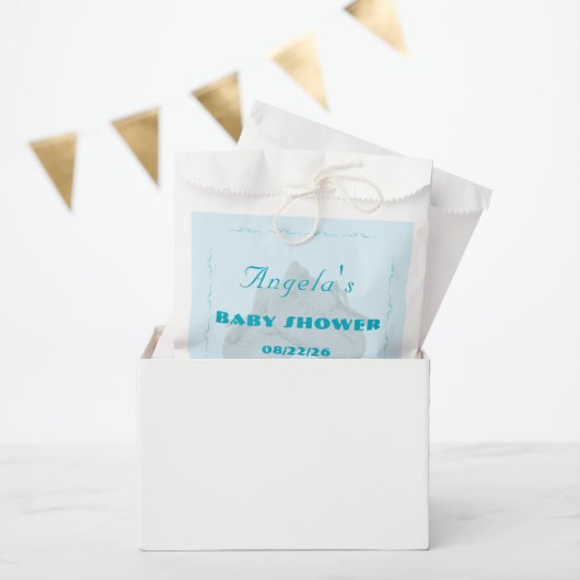 Precious Bundle Boy Baby Shower  Bedankzakje (Feest)