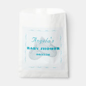 Precious Bundle Boy Baby Shower  Bedankzakje (Voorkant)