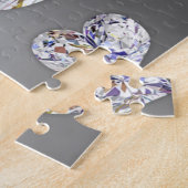 Precious Diamond Elegant Hearts Legpuzzel (Zijkant)