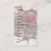 Precious Heart visitekaartje sjabloon (Voorkant)