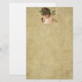 Precious Little Angel Girl- Stationery-No Lines Briefpapier (Voorkant / Achterkant)