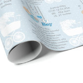 Precious Little Baby Boy Cadeaupapier (Rol Hoek)