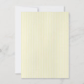 Precious Little Lamb Baby shower Invitation Aankondiging (Achterkant)