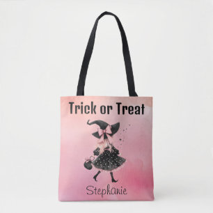 Precious Little Witch Halloween Trick or treat Draagtas
