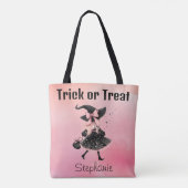 Precious Little Witch Halloween Trick or treat Draagtas (Achterkant)