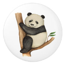 Precious Panda Keramische Knoppen - Klik om te zie