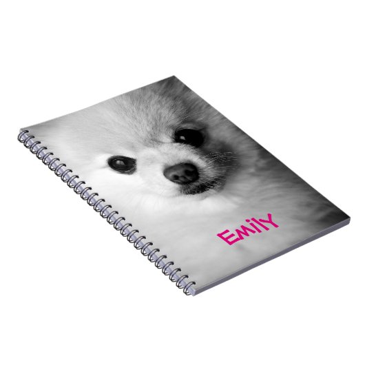 Precious Pommeren notebook Notitieboek (Rechterzijde)