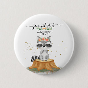 Precious Wasbeer Natuur Baby Show Ronde Button 5,7 Cm