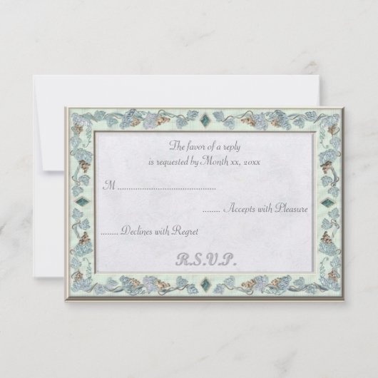 Precious Wedding RSVP (Voorkant)