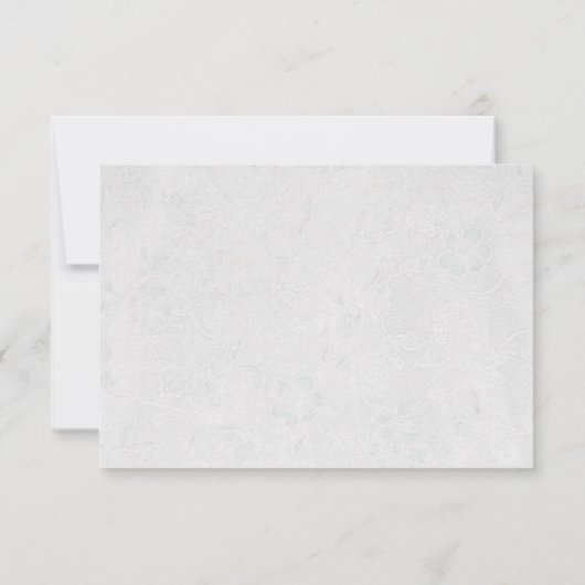 Precious Wedding RSVP (Achterkant)