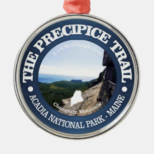 Precipice Trail Metalen Ornament