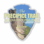 Precipice Trail (pijlpunt) Sticker (Voorkant)