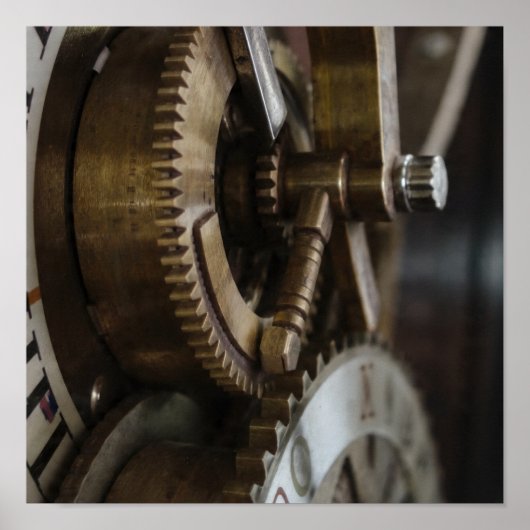 Precision Release: Clock Tower Escape Wheel Poster (Voorkant)