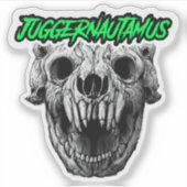 PREDATOR Custom-Cut Vinyl Sticker (Voorkant)