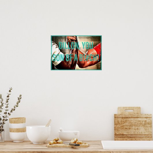 PREDATOR EPIC HAND SHAKE POSTER (Keuken)