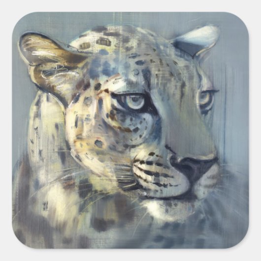 Predator II Vierkante Sticker (Voorkant)