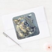 Predator II Vierkante Sticker (Envelop)