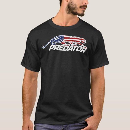 PREDATOR LOGO VERENIGDE STATEN Klassieke T-shirt (Voorkant)