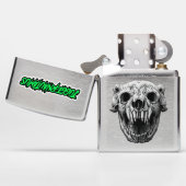 PREDATOR Zippo aansteker (Geopend)