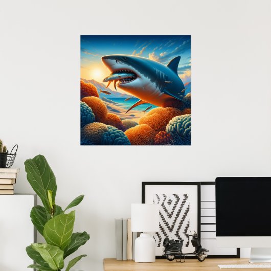 Predatory Symphony Poster (Thuiskantoor)