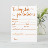 Prédiction d'automne simple | Carte de conservatio (Debout devant)