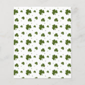 Prediction St. Patrick's Day Green Shamrock (Achterkant)