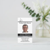 Predikant Custom Visitekaartje (Staand voorkant)