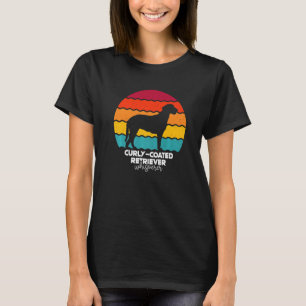 predikant met krullende rugleuning t-shirt