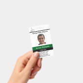 Predikant Pas Badge Met Naam (Handheld)