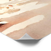 Prediker 3:11 Bijbelvers Herfst Waterverf Poster (Hoek)