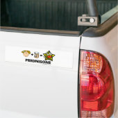 Prednisone Monster Bumpersticker (Op Truck)