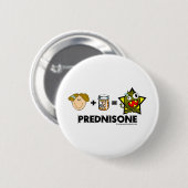 Prednisone Monster Ronde Button 5,7 Cm (Voorkant /achterkant)