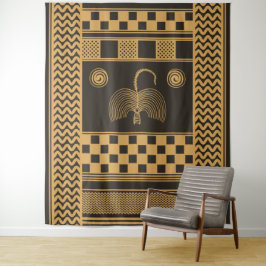 Predynastieke Egypte Palm Tapestry Wandkleed