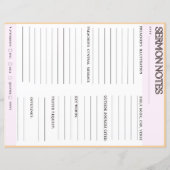 preek notities werkbladen (Achterkant)