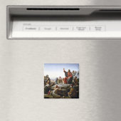 Preek op de Mount Magnet Magneet (Insitu (Vaatwasser))