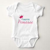 Preemie Princess Romper (Voorkant)